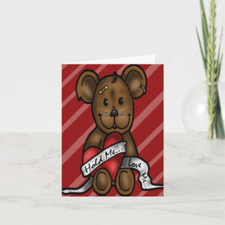 Halten Sie mich… Liebe Mir-Karte Feiertagskarte