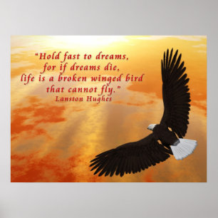 Halten Sie schnell zu den Träumen Poster