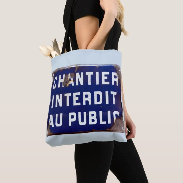 Halten Sie sich fern! Tasche (Von Nahem)
