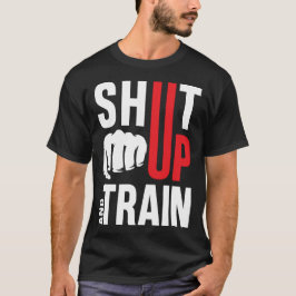 halten und trainieren im Fitnessraum T-Shirt