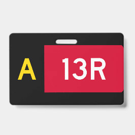 Haltepunkt Zeichen A13R Ausweis