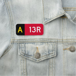 Haltepunkt Zeichen A13R Namensschild
