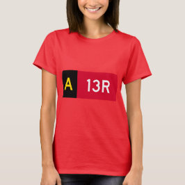 Haltepunkt Zeichen A13R T-Shirt