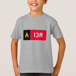 Haltepunkt Zeichen A13R T-Shirt