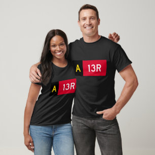 Haltepunkt Zeichen A13R T-Shirt