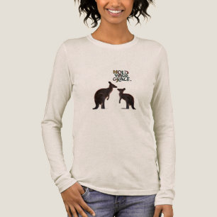 Haltet Eure Gnade Känguru T-Shirt Inspirierend W Tri-Blend Shirt