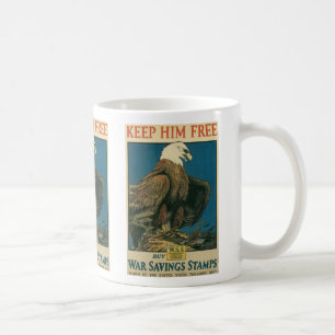 Haltet ihn frei kaffeetasse