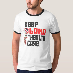 Haltet Obama aus der Gesundheitsversorgung Männer T-Shirt