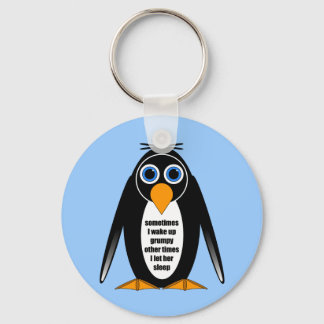 Haltung Pinguin Schlüsselanhänger