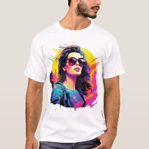 Haltung von Mädchen T-Shirt