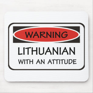 Haltungs-Litauer Mousepad