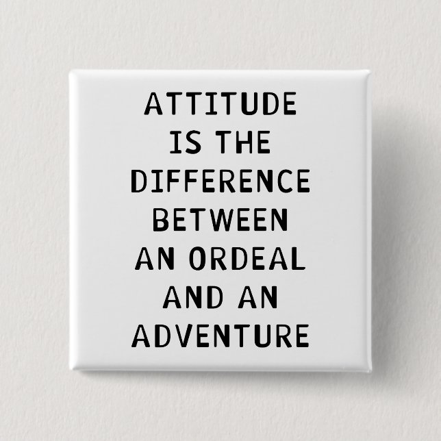 Haltungs-Unterschied Button (Vorderseite)