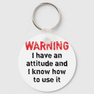 Haltungs-Warnung Schlüsselanhänger