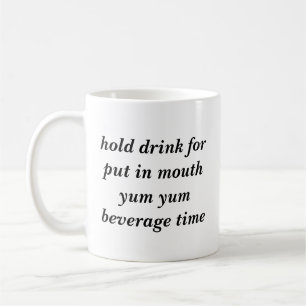 Haltungsgetränk zur Herstellung einer Mundflüssigk Kaffeetasse