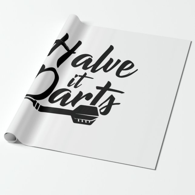 Halve it Darts Geschenkpapier (Ungerollt)