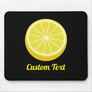 Halve Lemon Mousepad