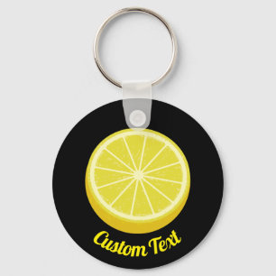 Halve Lemon Schlüsselanhänger