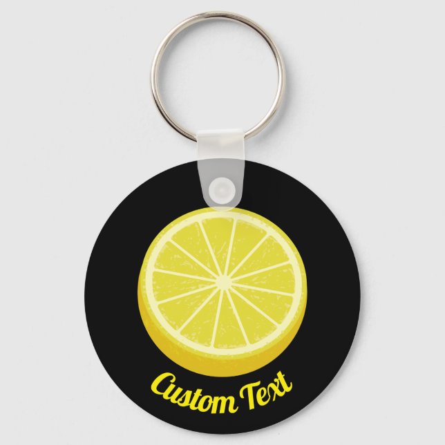 Halve Lemon Schlüsselanhänger (Vorderseite)