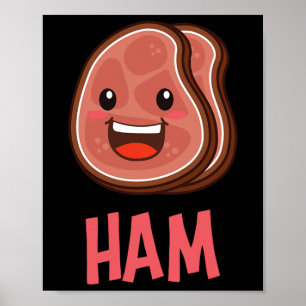 Ham and Cheese Matching Couple Halloween Beste Fri Poster