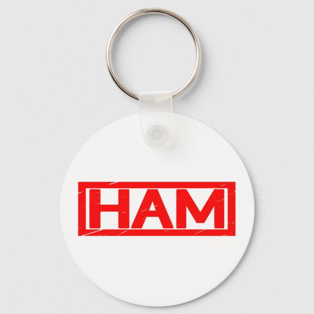 Ham Briefmarke Schlüsselanhänger (Vorderseite)