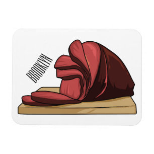 Ham Cartoon-Abbildung Magnet