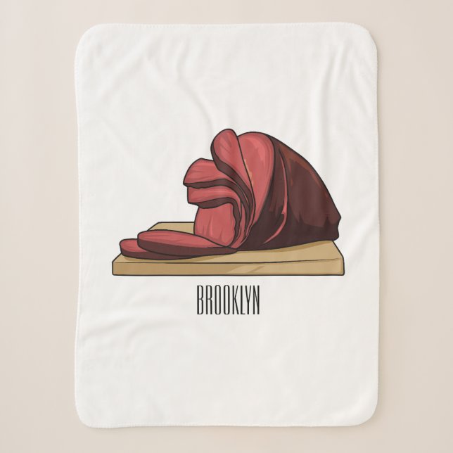 Ham Cartoon-Abbildung Sherpadecke (Vorderseite)