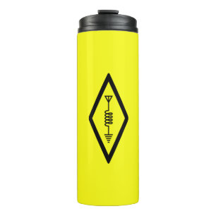 HAM-Funk International Amateur-Radio - Gelb Thermosbecher