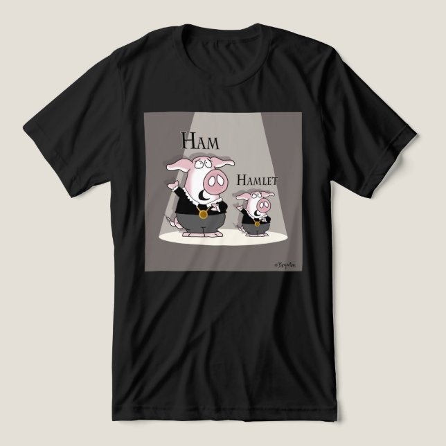 Ham / Hamlet Tri-Blend Shirt (Design Vorderseite)