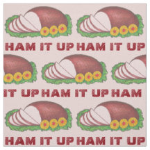 HAM IT UP Holiday Hams Funny Food Christmas Oster