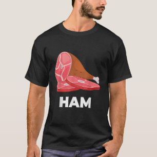 Ham Matching Geschirrs Kostüme Weihnachten Dank T-Shirt