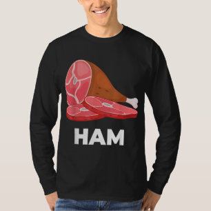 Ham Matching Geschirrs Kostüme Weihnachten Dank T-Shirt