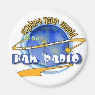 HAM RADIO - ERFAHREN SIE IHRE WELT MAGNET