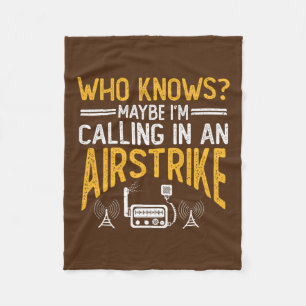 Ham Radio Gear Design Ham Operator Amateur Radio Fleecedecke