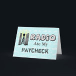 Ham Radio Geburtstagskarte von Ham zu Friends Karte<br><div class="desc">Der Buchstabe "A" im Wort "Ham" wird durch einen Repeater- oder Funkturm-Grafik ersetzt. Wir alle wissen, dass Ham Radio ein teures Hobby ist. Wie kann man das besser mit dieser lustigen Grußkarte teilen, die von einem Amateur-Radio-Operator an einen Freund oder Verwandten geschickt werden soll? Sie können den Anlass auch ändern...</div>