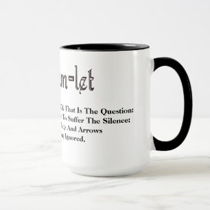 Ham Radio Hamlet Citation "To Be" Refait Mug