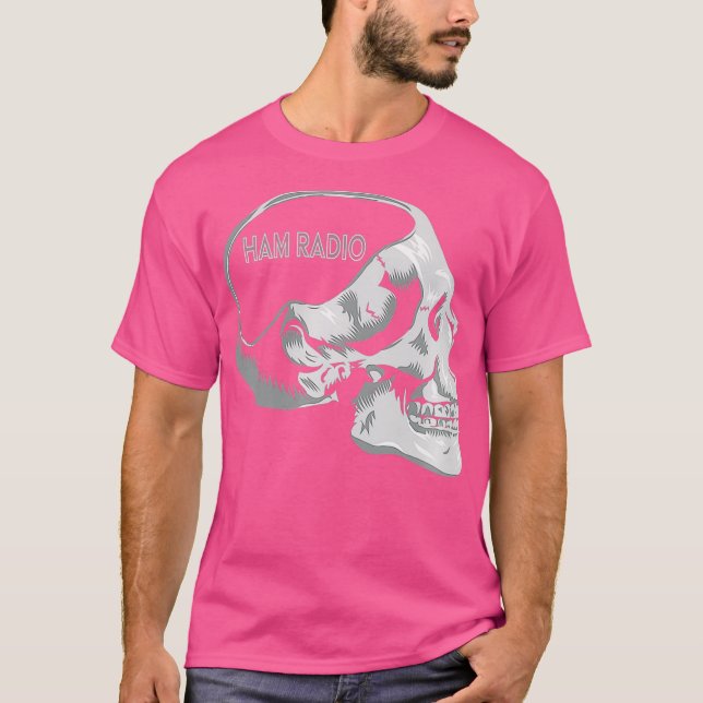 Ham Radio on Mind Pun Funny Novelty Mens T-Shirt (Vorderseite)