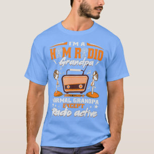 Ham-Radio-Opa Lustiges Amateurbediener-Geschenk T-Shirt