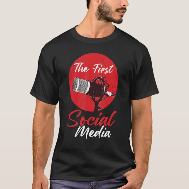 Ham Radio Operator Administrator Nerd Erste Antenn T-Shirt (Vorderseite)