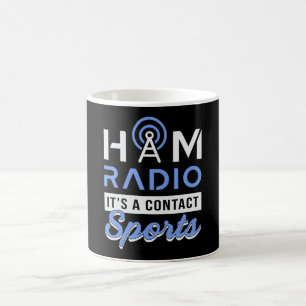 HAM Radio Operator Antenna Amateur Code Geschenk I Kaffeetasse