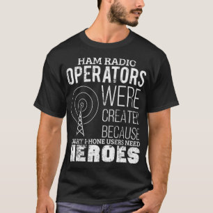 Ham Radio Operator Funny Radio Amateur Vater Mens T-Shirt