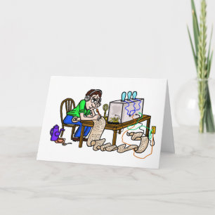 Ham Radio Operator Merci pour la carte de contact