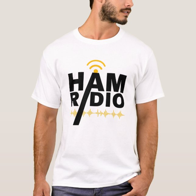 Ham Radio Operator Shirt Frequenz (Vorderseite)