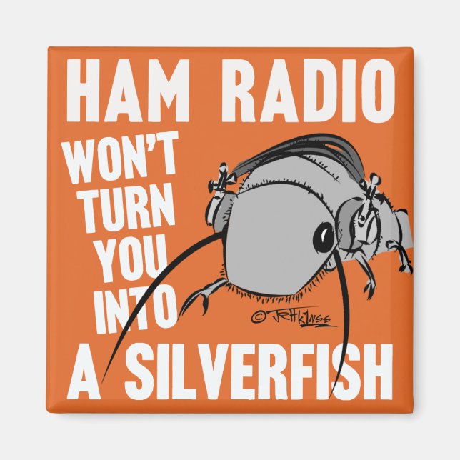 HAM RADIO Recruiting Magnet der Beruhigung (Vorne)