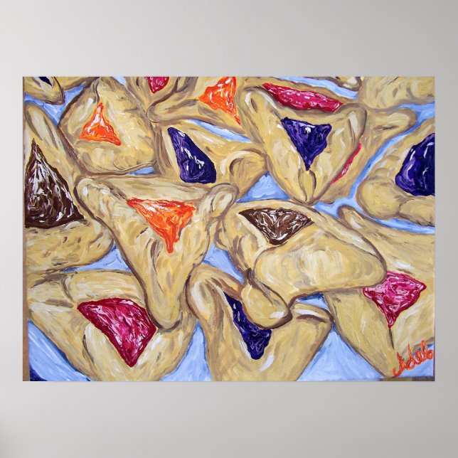 "Hamantaschen" Poster (Vorne)
