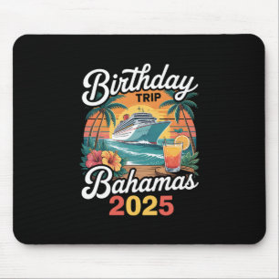 Hamas Geburtstagsreise 2025 Crew Tropischer Strand Mousepad