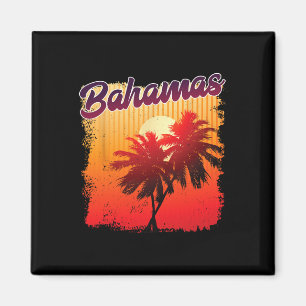 Hamas-Souvenir-Sonnenuntergang-Palmen-Tropischer-S Magnet