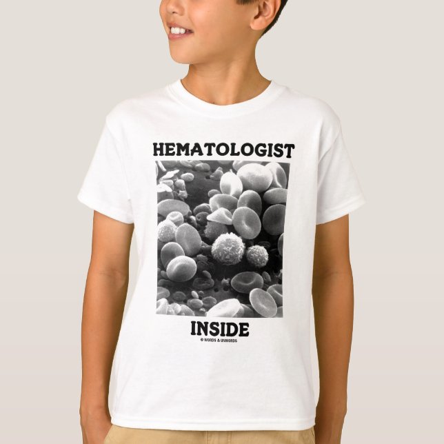 Hämatologe-Innere (Blutzellen) T-Shirt (Vorderseite)