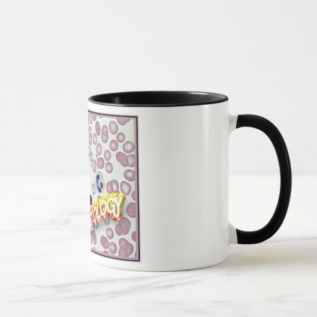 HÄMATOLOGIE - medizinische Technologie - Labor Tasse (Rechts)