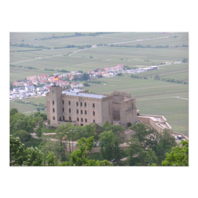 Hambacher Schloss Fotodruck (Vorne)