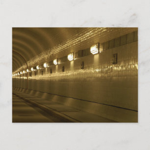 Hamburg alter Elbtunnel Postkarte
